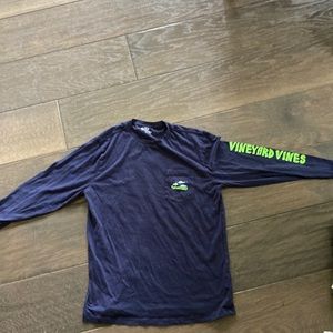 Vineyard vine holloween long sleeve shirt youth XL